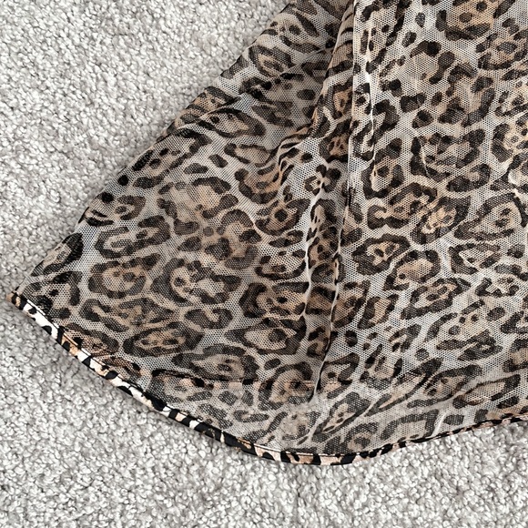 Victoria's Secret Leopard Babydoll - Picture 3 of 8